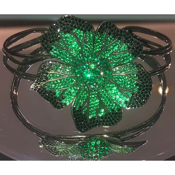 Βραχιόλια ασημένια 925’ με μαύρο επιπλατινωμα και κόκκινα ζιργκον 