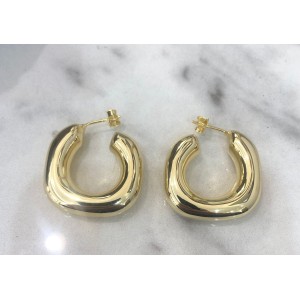 ΣΚΟΥΛΑΡΙΚΙΑ ΚΡΙΚΟΙ ΑΣΗΜΕΝΙΟΙ 925’ ΣΕ ΚΙΤΡΙΝΟ ΧΡΩΜΑ.