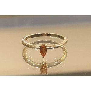 Γυναικεια δαχτυλιδια - Δακτυλίδι χρυσό Κ14 με ορυκτή τουρμαλινη ΔΑΧΤΥΛΙΔΙΑ