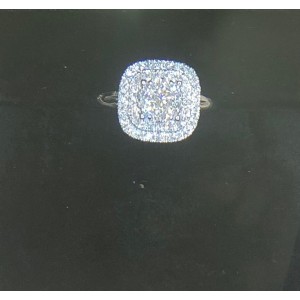 Δακτυλίδι λευκόχρυσο Κ18 NATURAL DIAMONDS VS-F/G (RARE WHITE/+)