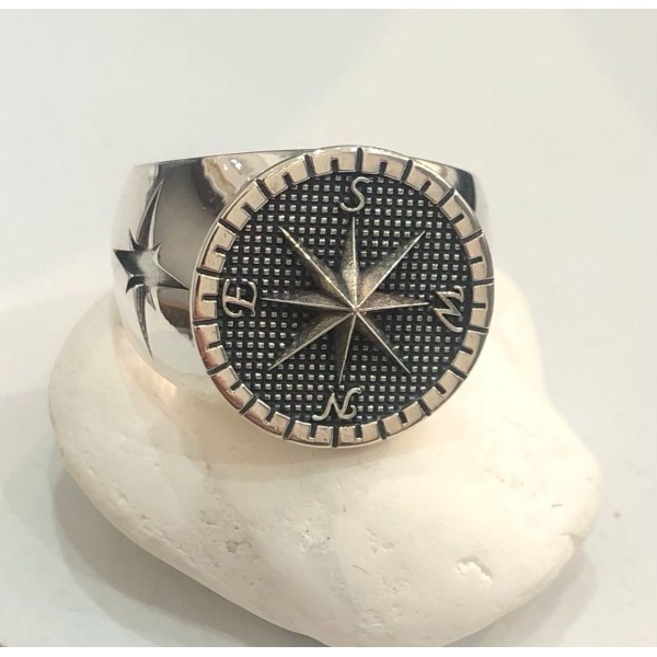 Aσημένιo χειροποίητo δακτυλιδι 925’  babuco design